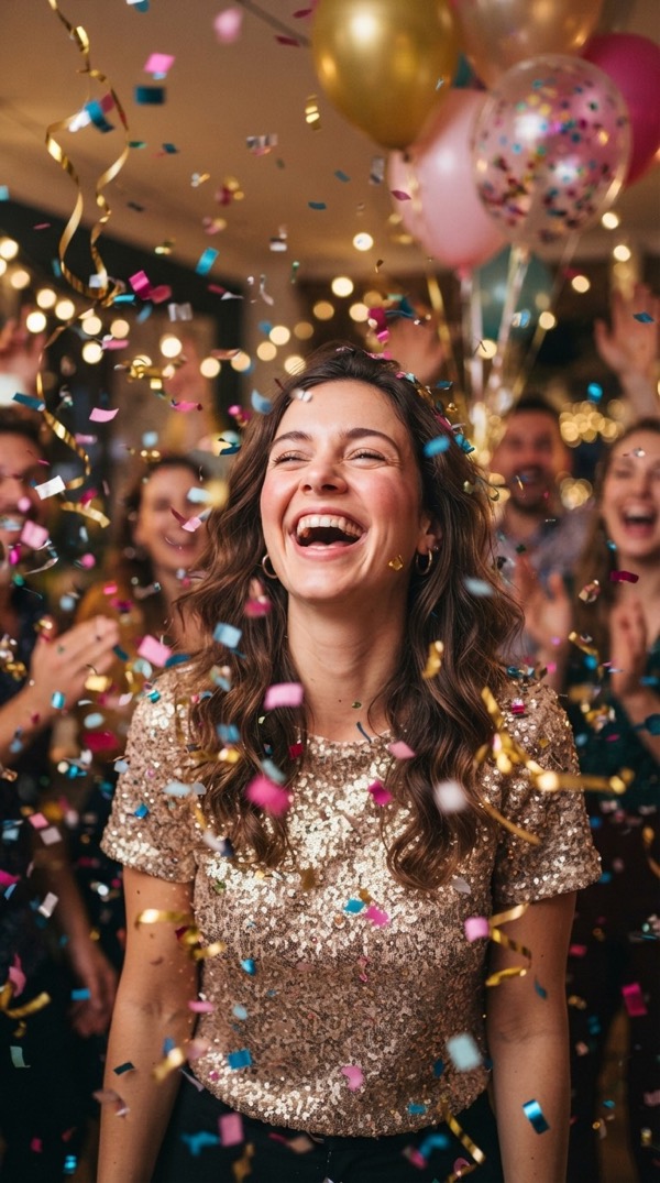 Confetti Pop AI video trend