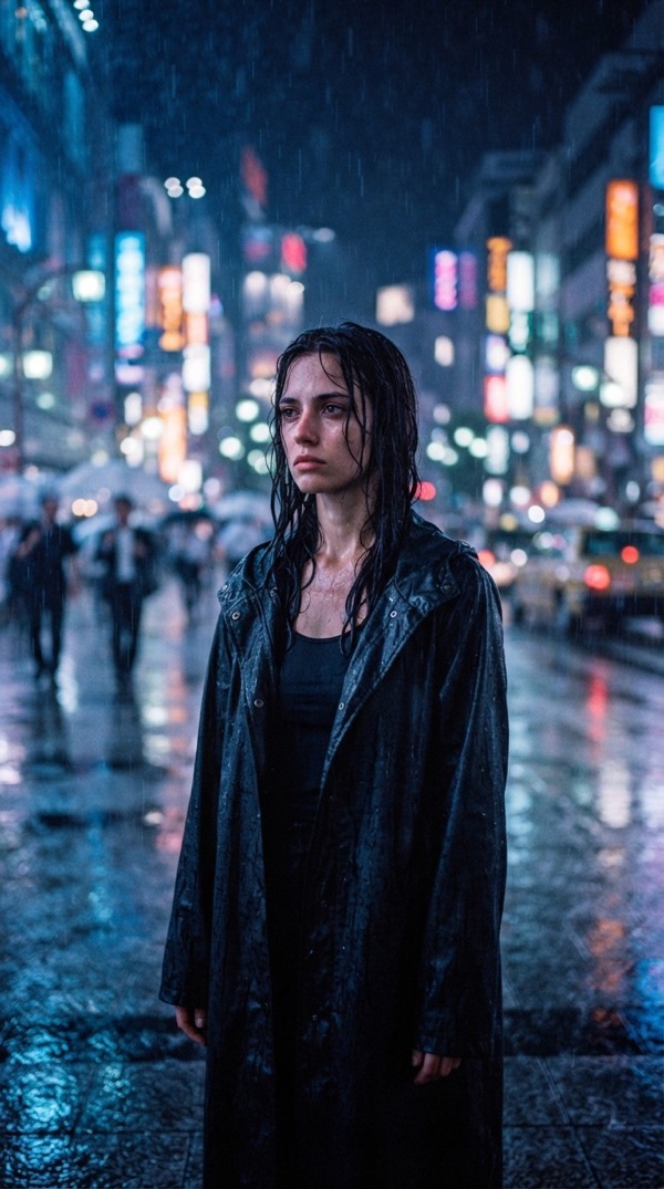 Rain Drama AI video trend