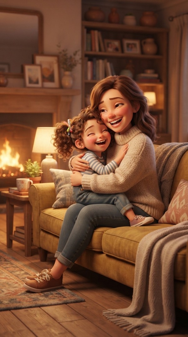 Cartoon Family AI video trend