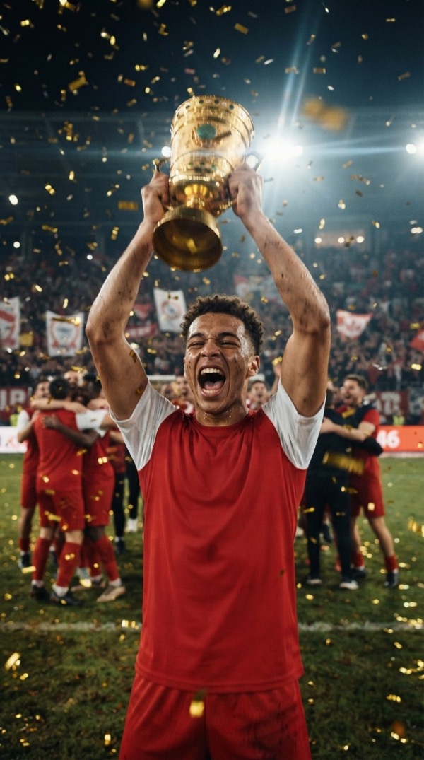 Victory Trophy AI video trend
