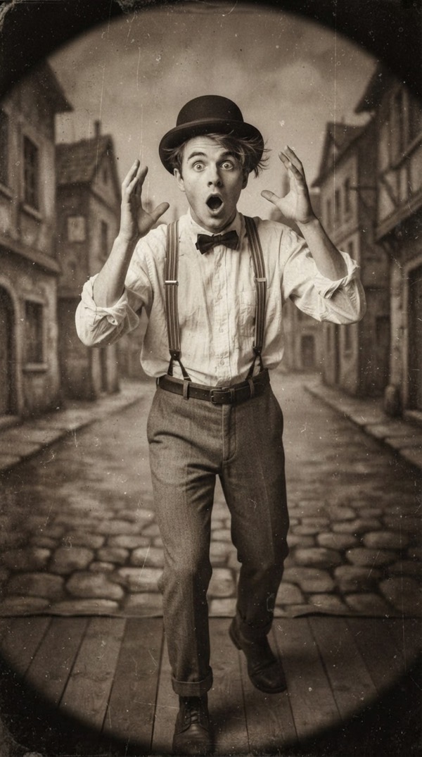 Silent Film AI video trend