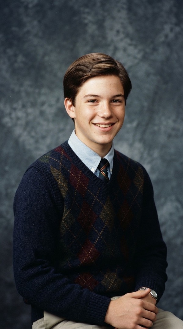 Retro Class Photo AI video trend